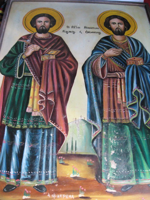 The healers Cosmas and Damian The healers Cosmas and Damian